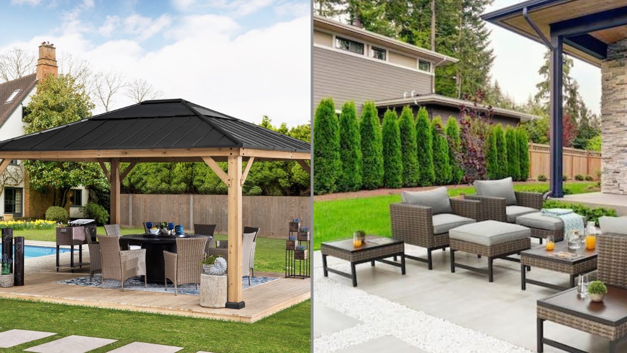 100 Patio Design Ideas 2023 Backyard Garden Landscaping Ideas - YouTube