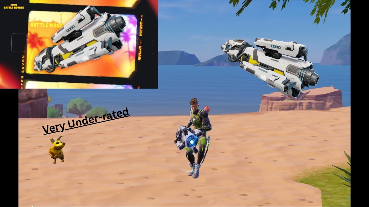 Don't ignore the Arc Lightning Gun in Fortnite (Fortnite Underrated Weapons)