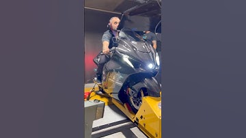 2022 Suzuki Hayabusa with 1600 CC motor hits Dyno! 252hp!