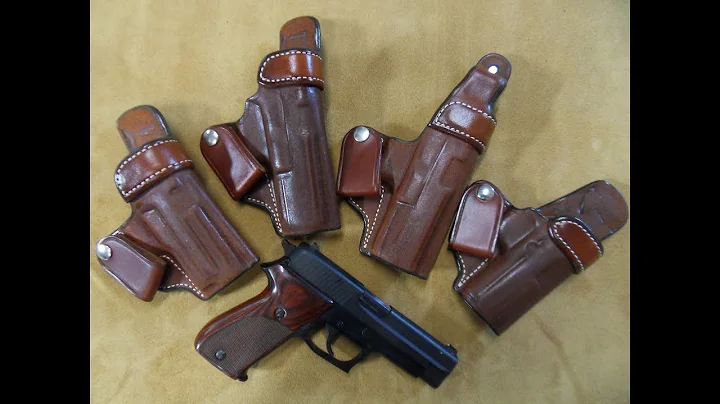 Custom Leather Holster Making  MacDaniel II Rig  H...