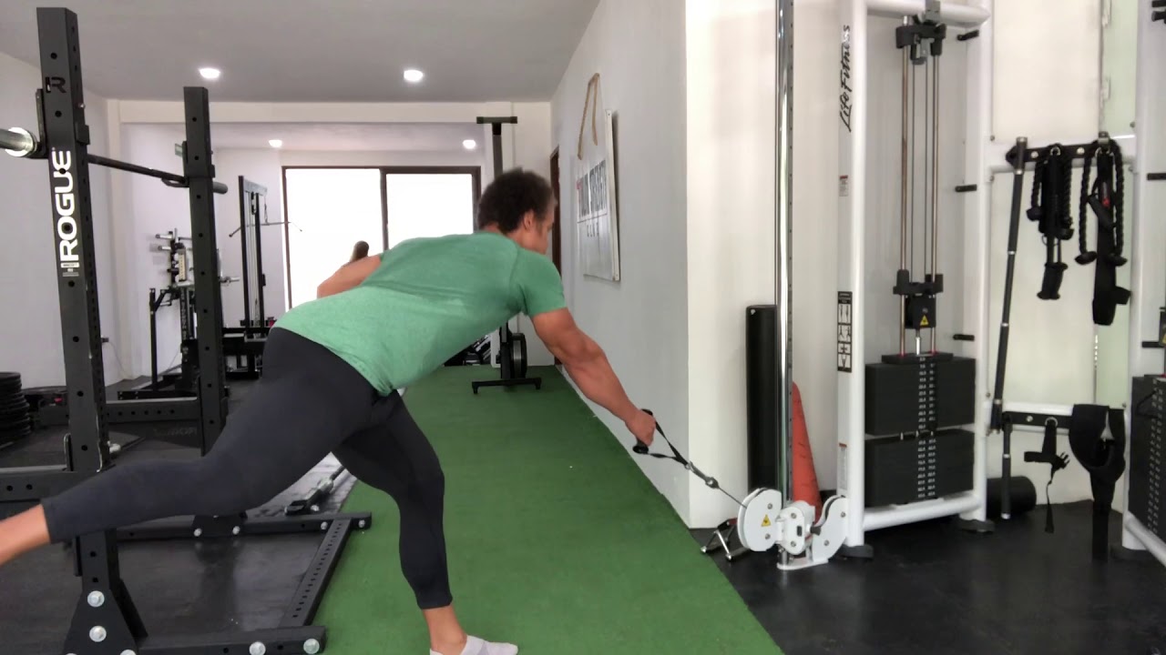 Single Leg Pulley Contralateral Deadlift YouTube