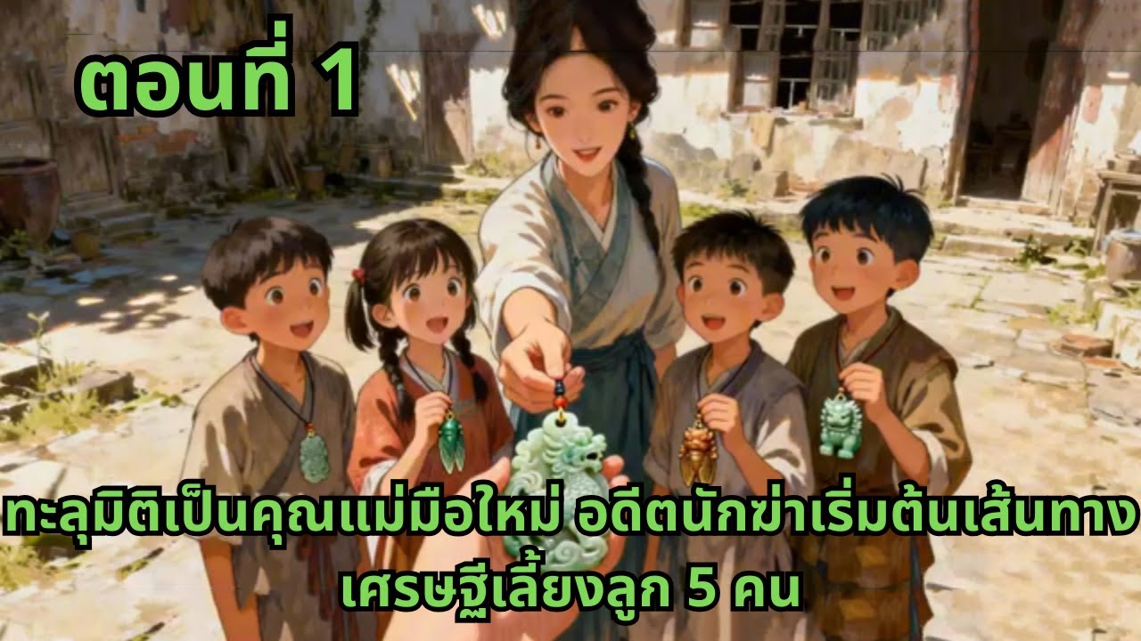 ตอนที่ 1   |      ทะลุมิติเป็นคุณแม่มือใหม่ อดีตนักฆ่าเริ่มต้นเส้นทางเศรษฐีเลี้ยงลูก 5 คน