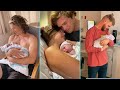 Fathers who burst into tears when they hold their baby for the first time I Emotional Moments