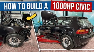 The most OCD AWD 1000hp Civic Build!