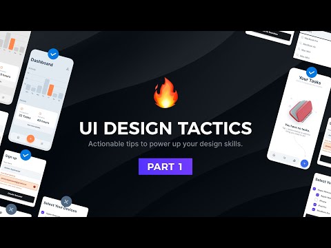 UI Design Tactics - Part 1