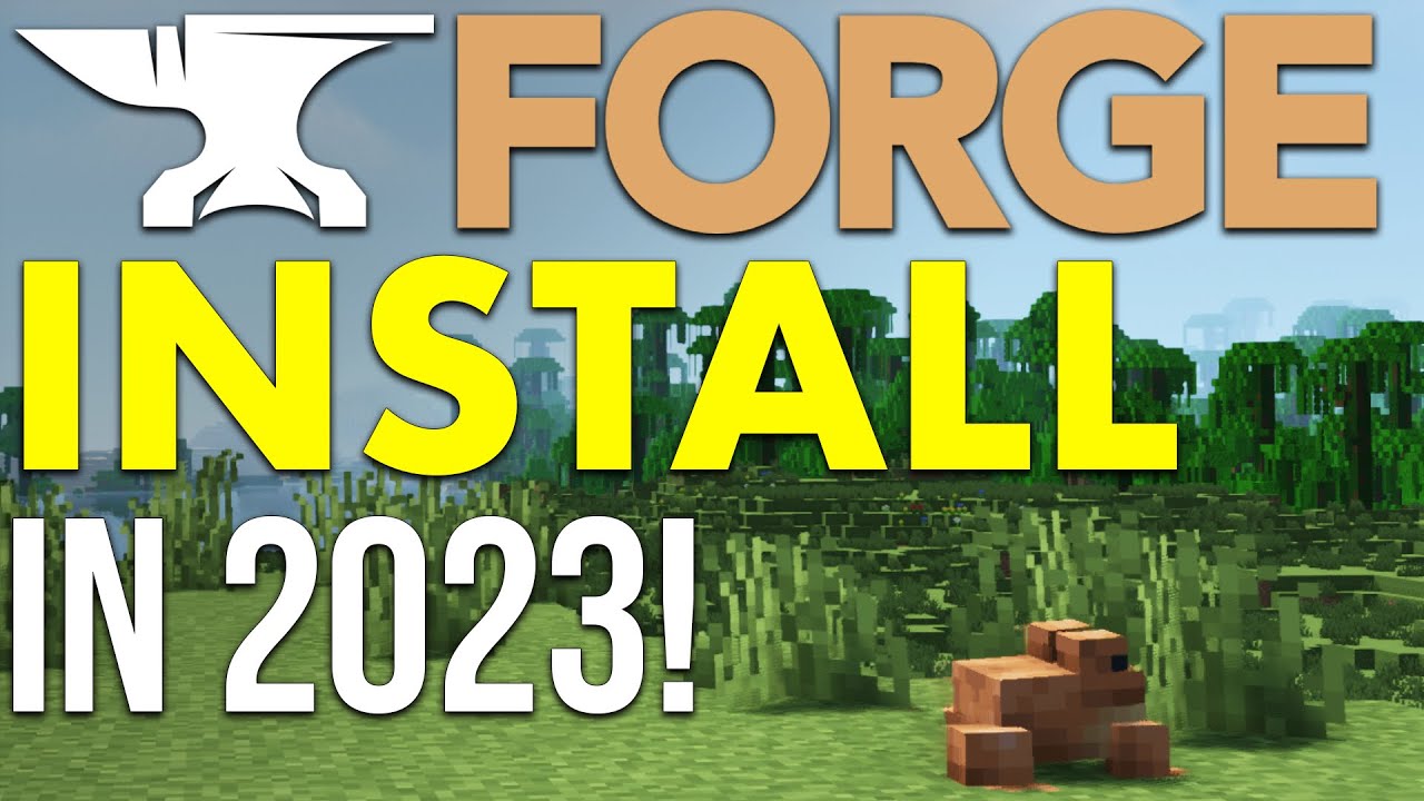 Install minecraft forge