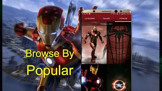 SUPERHEROES 4K Wallpaper for Android - 2018 | TOP SUPERHEROES 4K WALLPAPER APP FOR ANDROID Trailer screenshot 2