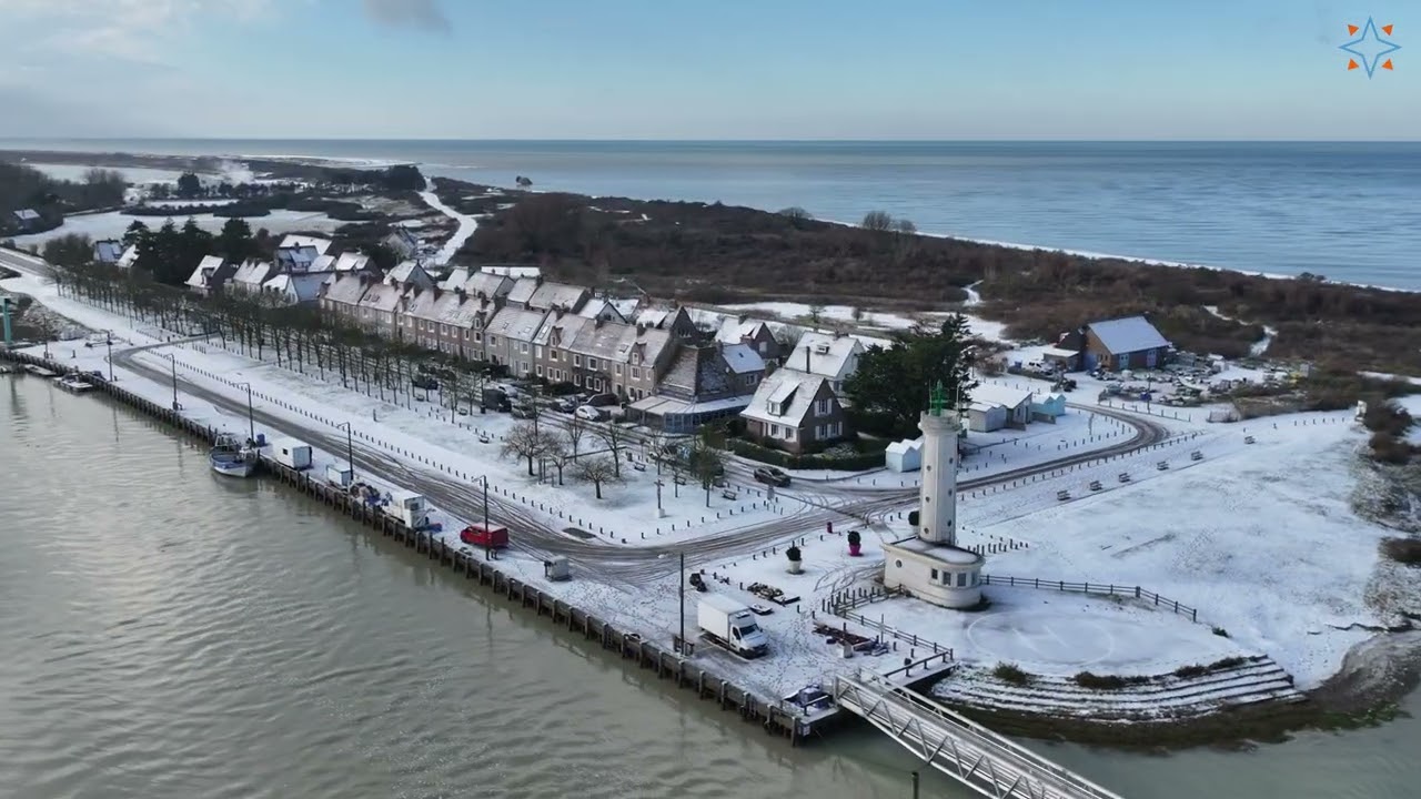 La baie de Somme sous la neige - janvier 2026