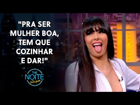 Juliana Bonde deu sua opinião sobre as mulheres | The Noite (24/11/21)