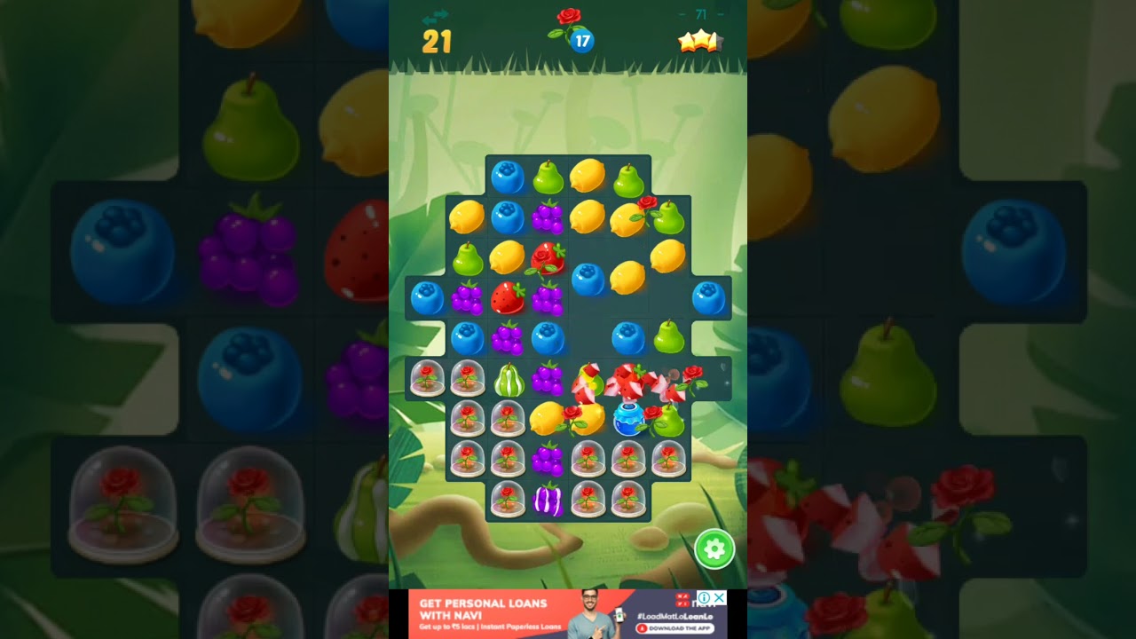sweet fruit candy level 71,candy game!