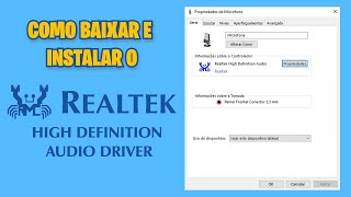 Como Instalar o Driver Realtek High Definition Audio no Windows 10 e 11? screenshot 2