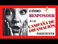 ✍Cómo logra una Campaña de difamación EXITOSA un p. narcisista /Pulsión de vida