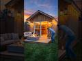 buat tempat santay di belakang rumah#shorts #timelapse  #tempatsantai #rumahestetik