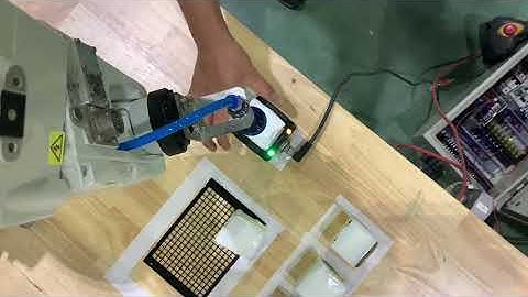 Robot arm with RFID and Modbus connection controlled by Node-red