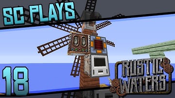Seablock: Rustic Waters | "Wind Power" - Part 18 | Modded 1.12.2