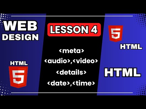 HTML LESSON 4