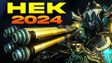 Hek Build 2024 (Guide) - Mega New Player Modding Tutorial (Warframe Gameplay HDR)