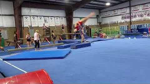 Round off, 1 1/2, front tuck!