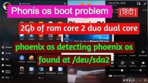 Phoenix OS [Not Working /Not booting /Not Opening ] Problem Fixed With 100% Working Solution