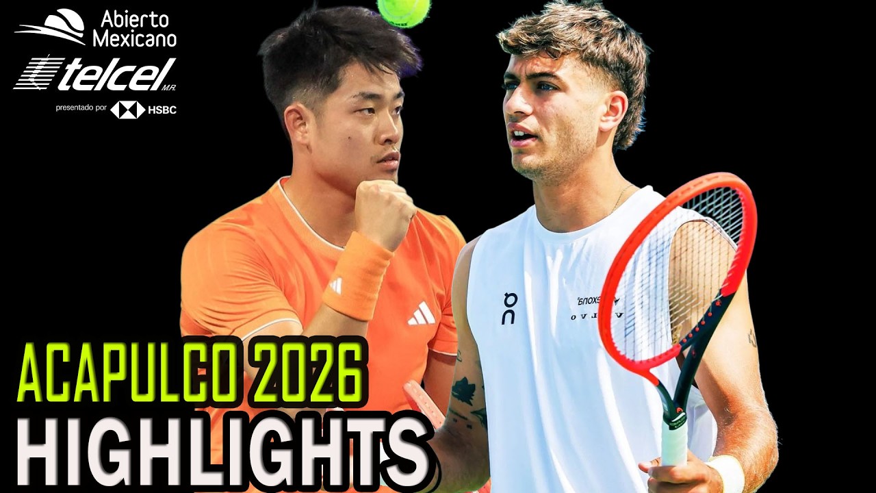 Flavio Cobolli vs Yibing Wu QF Round | Acapulco 2026