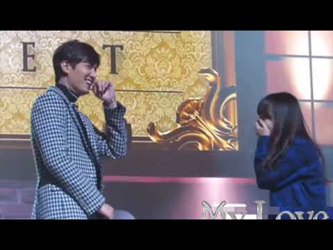 Lee min ho Confinement HUG to his fan   Die hard romantic moment   leeminho  lovesong  wtspstatus