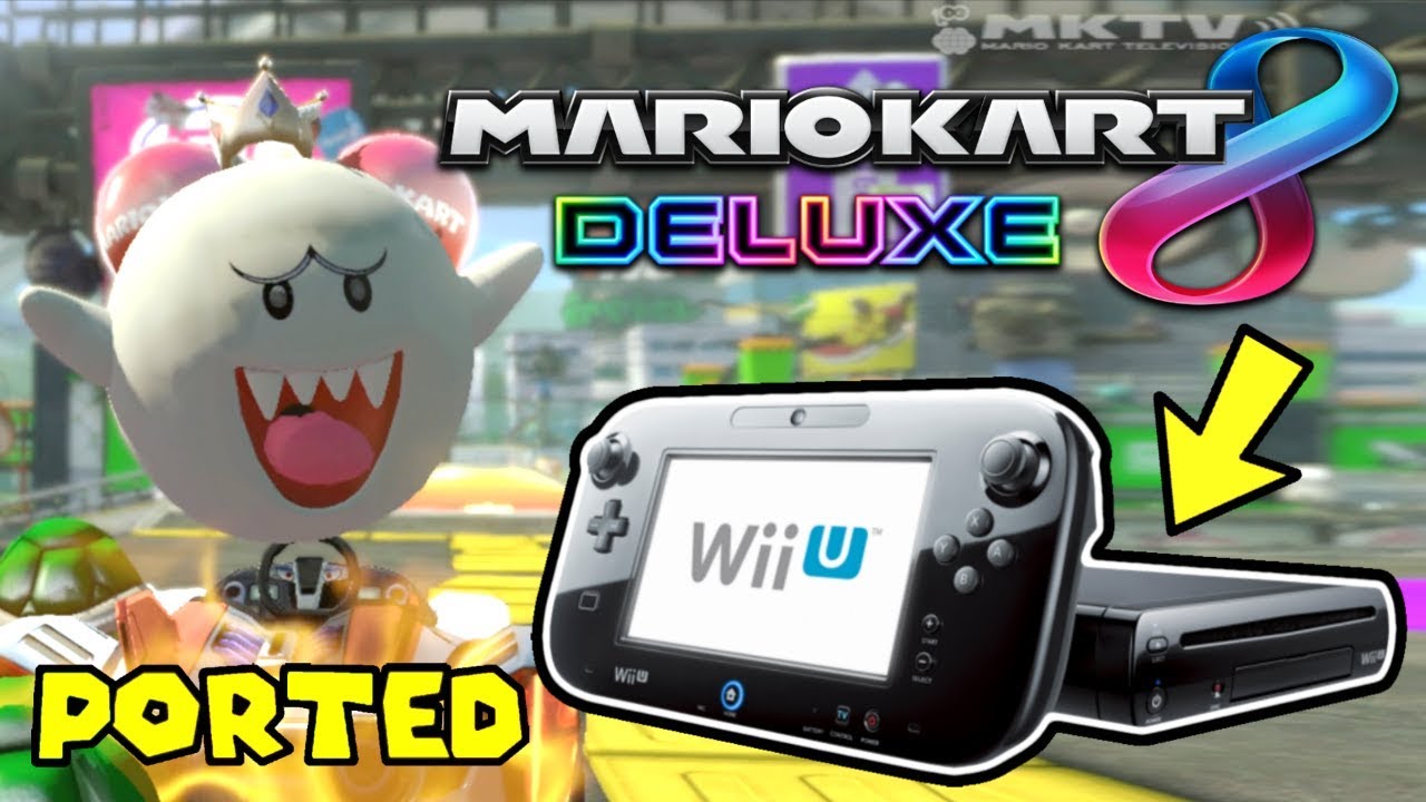 Mario Kart 8 Deluxe But Its On Wii U All Characters Battle Tracks Ported To Wii U Youtube - roblox modded wii uwii u