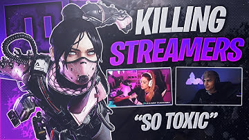 Killing Apex Legends Twitch Streamers #2 w/ REACTIONS! (Lululuvely, Diegosaurs & More!)
