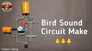 Bird Sound Circuit Make. 🐦🐦 Door Calling Bell. Calling Bell Make. Calling Bell Circuit. #electronic