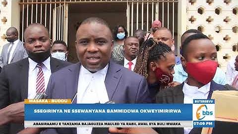 Ssegirinya Ne Ssewanyana Bammiddwa Okweyimirirwa, Ebigere Bya Ssegirinya Byongera Kufeenya