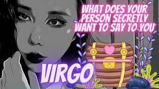 VIRGO 🙊 THEY HAVE A SECRET TO TELL YOU!! WATCH NOW TO FIND OUT! 😍 APRIL 2024 TAROT TODAY LOVE GUIDE
