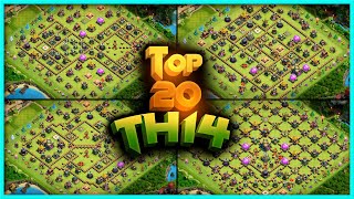 New BEST TH14 BASE WAR/TROPHY Base Link 2022 (Top20) in Clash of Clans - Town Hall 14 War Base screenshot 1