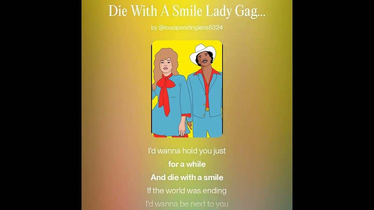 Die with a smile Remix 