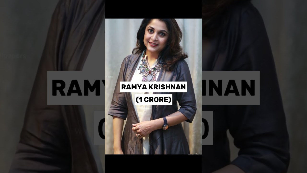 Jailer Actors Salary 