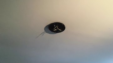 Time lapse video of me installing the Winnower Granada ceiling fan