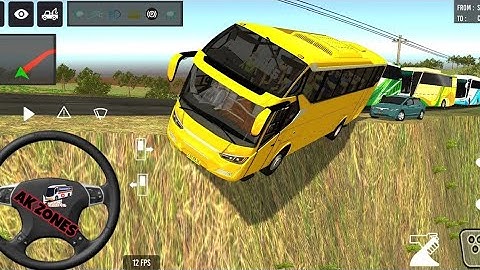 euro coach bus simulator 😮🚌|| new coach bus simulator part-1 Android gameplay 