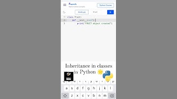 Inheritance in classes in Python Programming 🌟 #inheritance #class #python #youtubeshorts #youtube