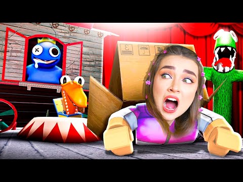 Видео: РАДУЖНЫЕ ДРУЗЬЯ ОХОТЯТСЯ за МНОЙ в ROBLOX 😱 Роблокс Rainbow Friends