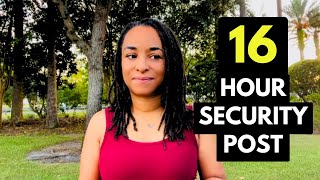 FIRST security job EXPERIENCE | A Vlog