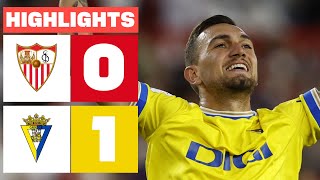 Sevilla Fc 0 - 1 Cádiz Cf | Resumen Laliga Ea Sports