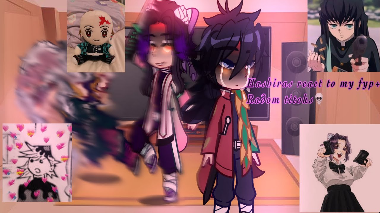 Hashiras react to my fyp +Random titoks 💀-//kny//warning: cringe and traumatizing⚠️🥲