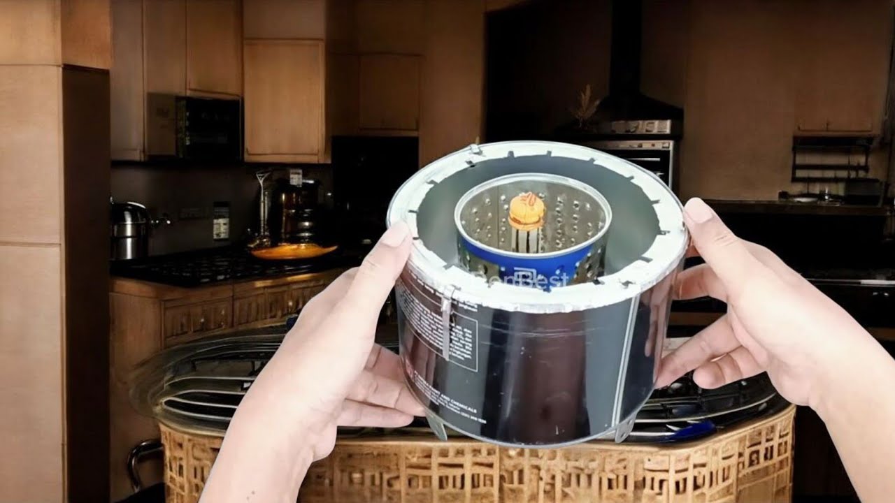 Cara Paling Mudah Membuat Kompor dari Kaleng bekas.