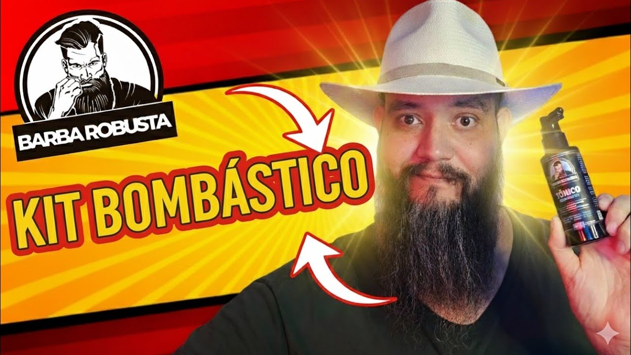 KIT BARBA ROBUSTA PARA O SEU DIA A DIA
