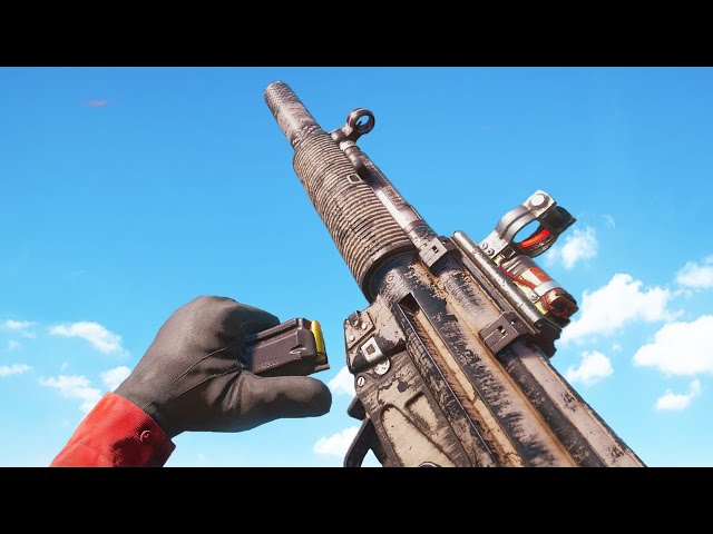 MP5 Suppressed - Comparison in 90 Different Games class=