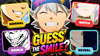 Guess the Anime Character by Their Smile! 😁 Anime Quiz