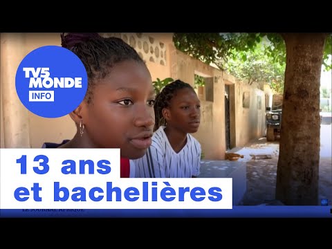 Sénégal : les sœurs Diaw, plus jeunes bachelières du pays | TV5 Monde Info