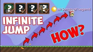 NEW INFINITE JUMP ITEM! (GONE WRONG) OMG!! | GrowTopia screenshot 2