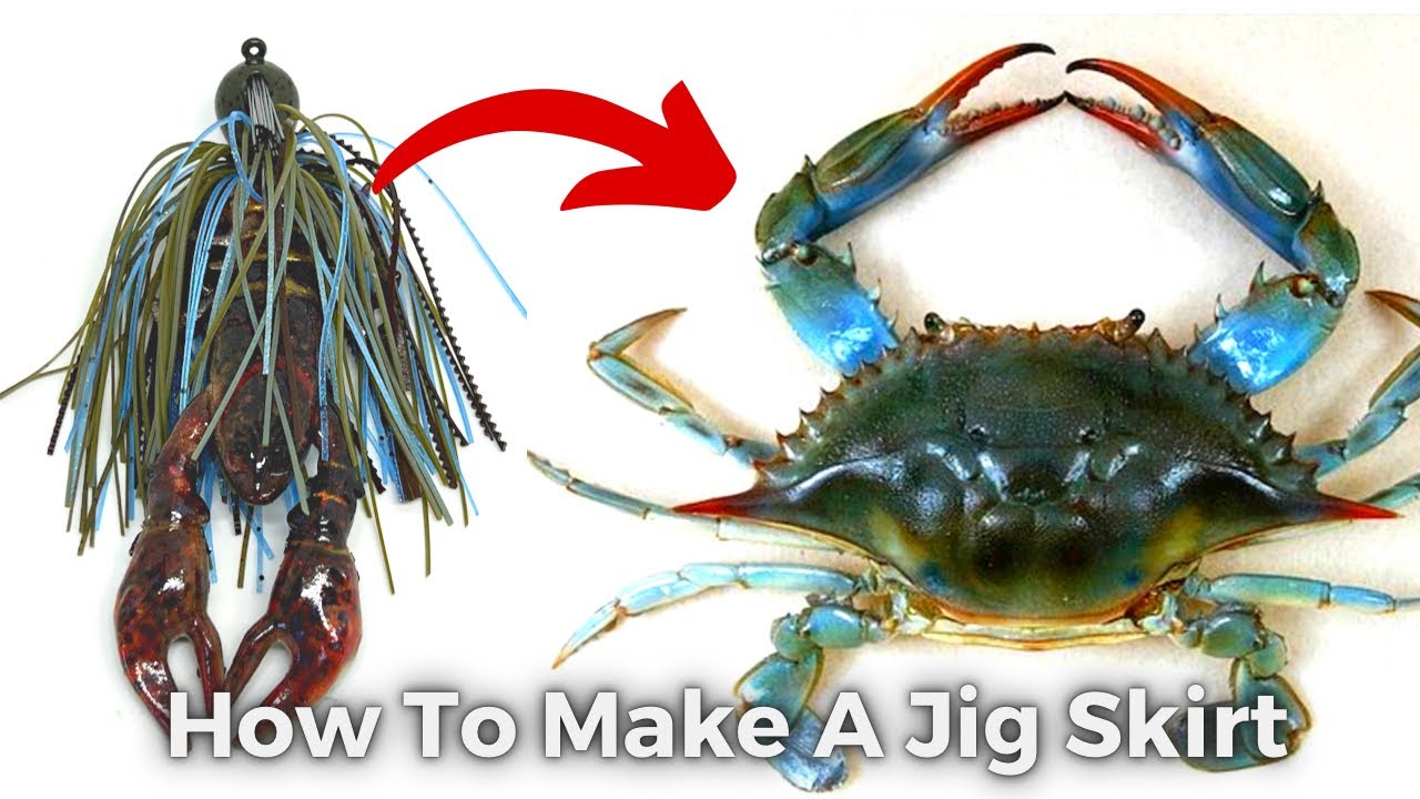 How To Match The Hatch With Skirt Material To Catch Big Bass: Blue Crab 