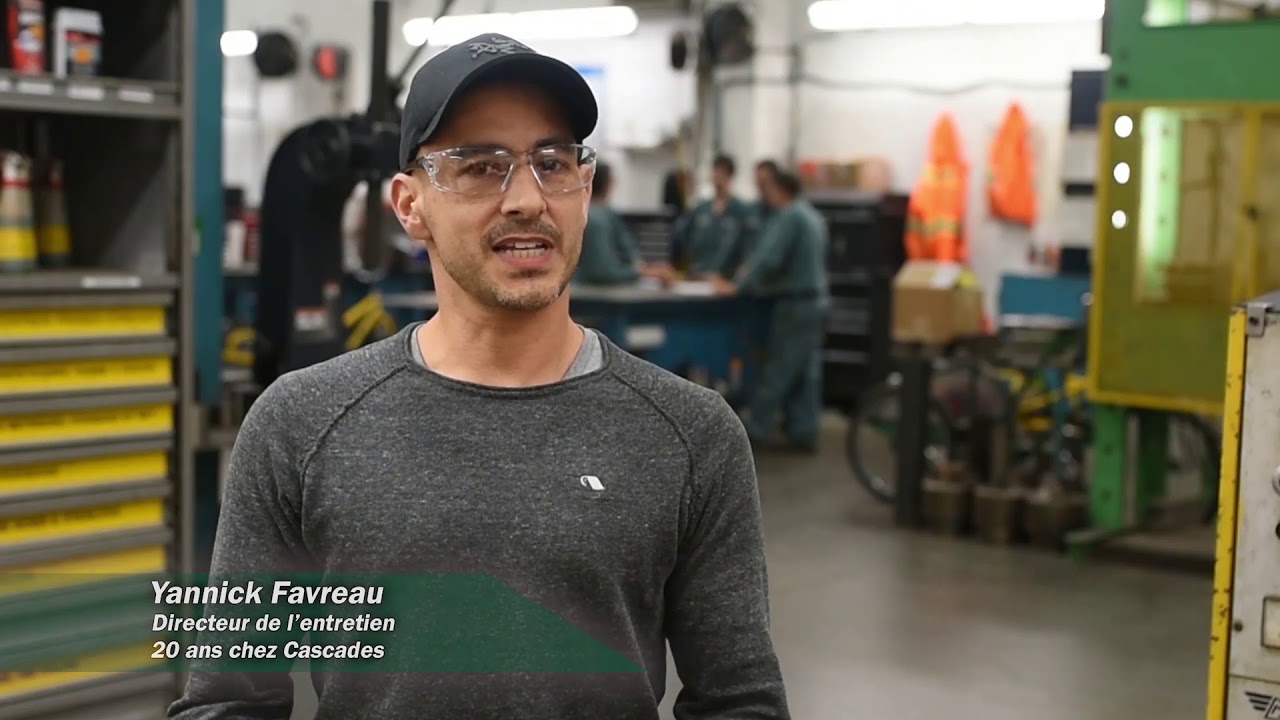 L'usine de Cascades Groupe Tissu - Candiac