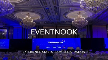 EventNook empowering FTA Symposium with Smart Registration Check-in and Instant Badge Printing