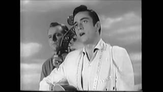 I Walk The Line by Johnny Cash from his live performance in 1956 on the TV show Ranch Party.